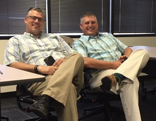 IPSWallace107's tweet photo. Principal Baugh and Vice Principal Stanton had a great time in Phoenix with #MCESA, @OppCulture @IPSSchools Thank you MCESA for allowing us to share about OC as guest presenters. @brycebryant44 https://t.co/Wn2B8DarxZ