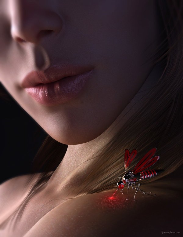 Pesticide
by JoePingleton
joepingleton.com
deviantart.com/joepingleton
 #3DimensionalArt #animals #creatures #mosquito #closeupportrait #irayrender #dazstudiopro49 #anagenessis2 #illustration #fantasy #creative #beautiful #digitalart #digitalpainting #art #photoshop #portrait