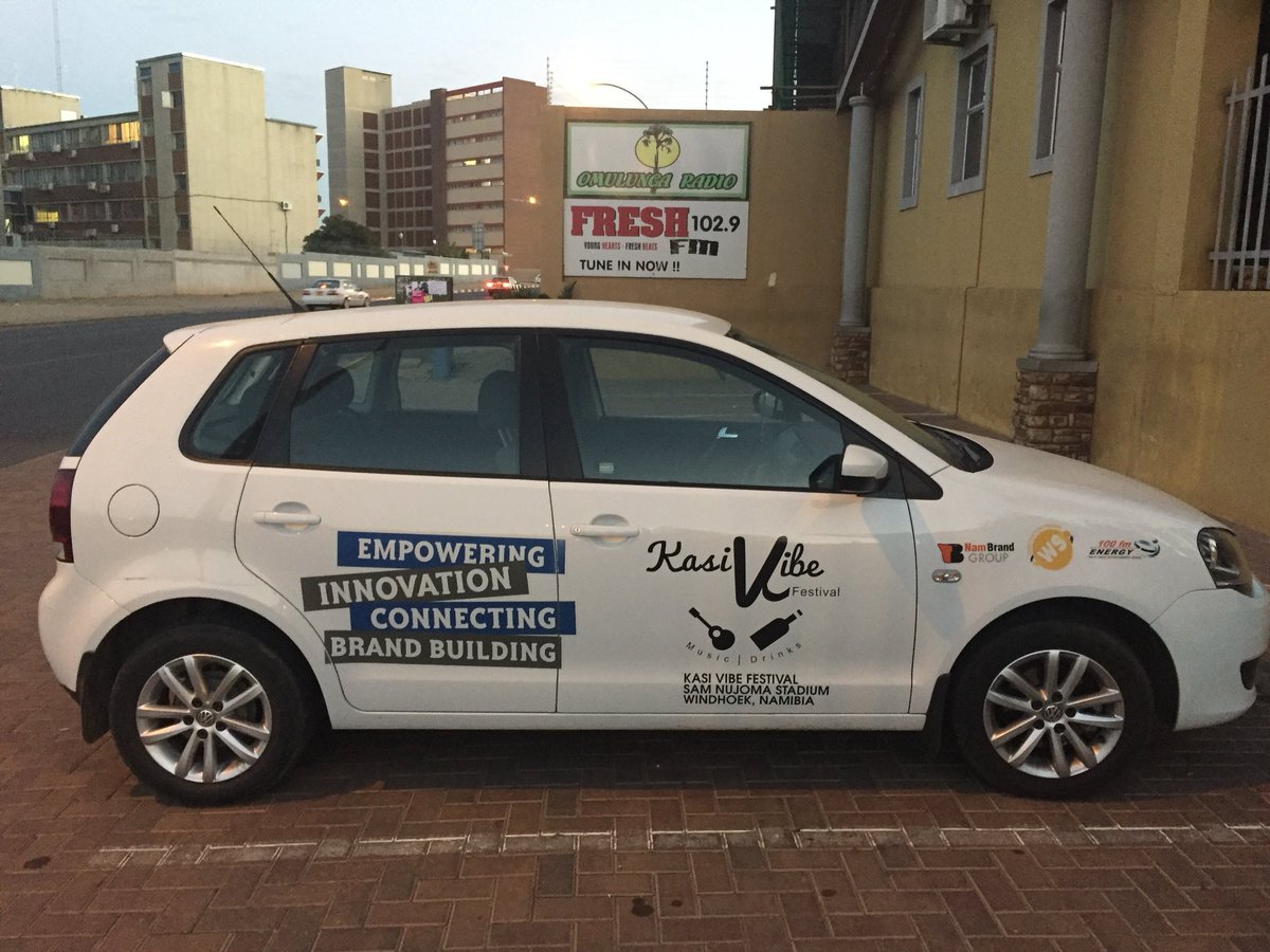 KasiVibeNamibia's tweet photo. Thank you 🙏🏾 @FreshFMNamibia  @ThaBigHomie_0 

Did you know that #KasiVibeFestival was born on social Media? 

“Connecting the dots that others missed “ We call that Innovation 
#GoodNews 
And giving away a whole  exhibition stall for FREE https://t.co/wibbgsaxK5