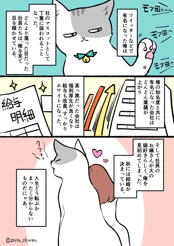 ブラック企業の社員が猫になったら？人生が劇的に変わるｗｗｗ
