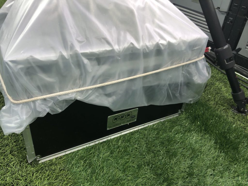 finalcutproes's tweet photo. Imágenes de la preparación de la retransmisión 8K de la NHK del España - Rusia de esta tarde. #WorldCupRussia2018 https://t.co/HcPS4GP4XC