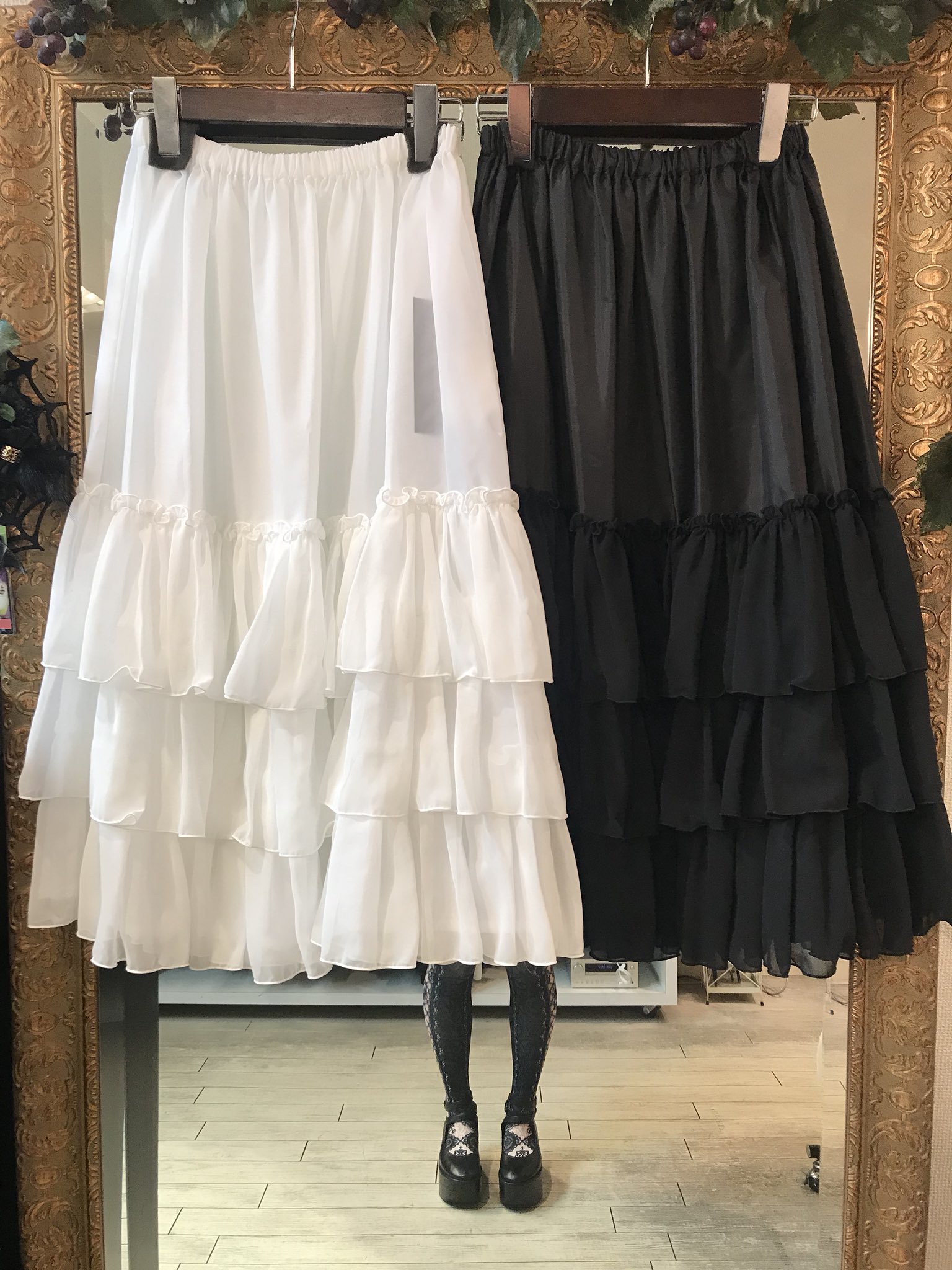 期間限定お値 Victorian フリルコットンアンダースカートの通販 by