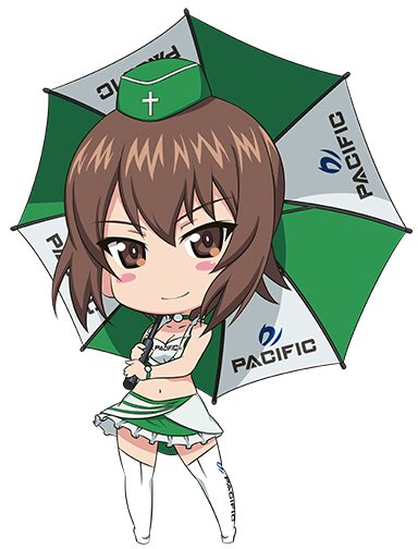 ガールズ&パンツァー PACIFIC RACING 西住まほ 2017 マフラータオル