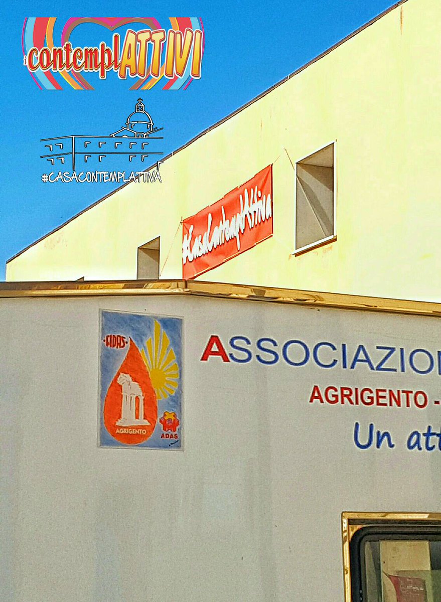 icontemplATTIVI's tweet photo. Nuova domenica di donazione...
Questa mattina fino alle 12 circa, l'autoemoteca dell'A.D.A.S. sarà davanti Casa ContemplAttiva per darci l'opportunità di "fare un gesto d'amore" https://t.co/vtys3DiLKy