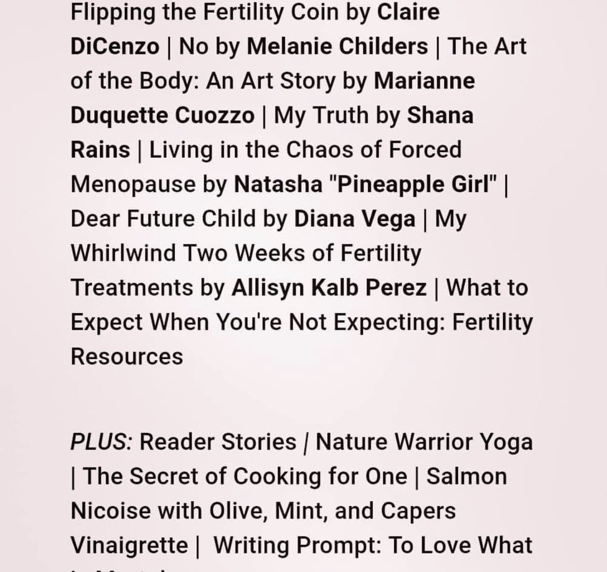 One of the most painful losses we experience because of treatment is fertility. For some of us, this loss is even greater than loosing our breasts. As young #breastcancer survivors, we sometimes deal with much different losses; have to cope with other pain. 
#wearewildfire