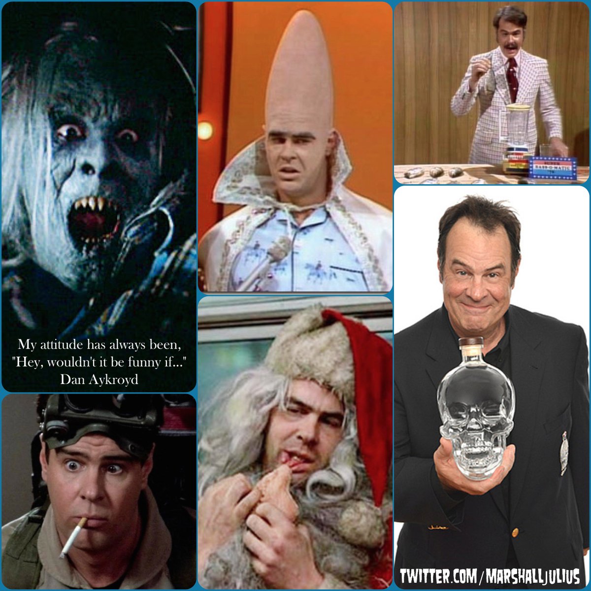 Happy 66th birthday to comedian, actor, screenwriter, musician, UFOlogist and purveyor of fine spirits, Dan Aykroyd! 