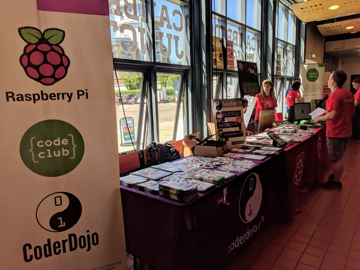 CoderDojo's tweet image. Attending #RaspberryFields today?Mark will be there too, at our stand, to answer any CoderDojo queries you might have! 

#creativecoding #tech #coding #digitalmaking #raspberrypi #UK #Cambridge #CoderDojo