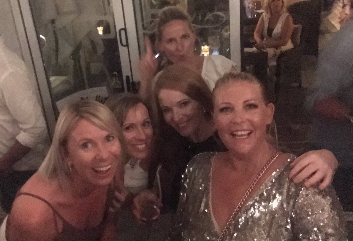 NinaColquhoun's tweet photo. Thankyou for the best night ever @elliottwright_  @SadieStuartW 
We absolutely loved it 💕
Throughly recommend a visit.
It’s put La Cala back on the map. https://t.co/Ka233XWWXg