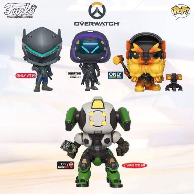 Overwatch Series 4 Pop! for this Autumn. 
The first lot are the ones we can have while the second are the US exclusives! 
Hopefully they will also be offered to the UK. #funkopop #funkofreak #popmountian #overwatch