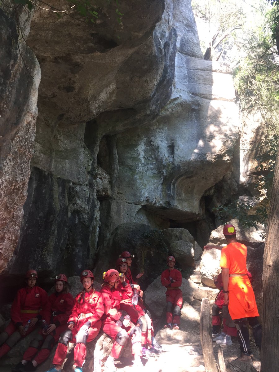 SHS_Swaffham's tweet photo. Caving before they went home 👷👷‍♀️ #Ardeche #SHS #caving #adventure #teamwork https://t.co/exxNJk2gCi