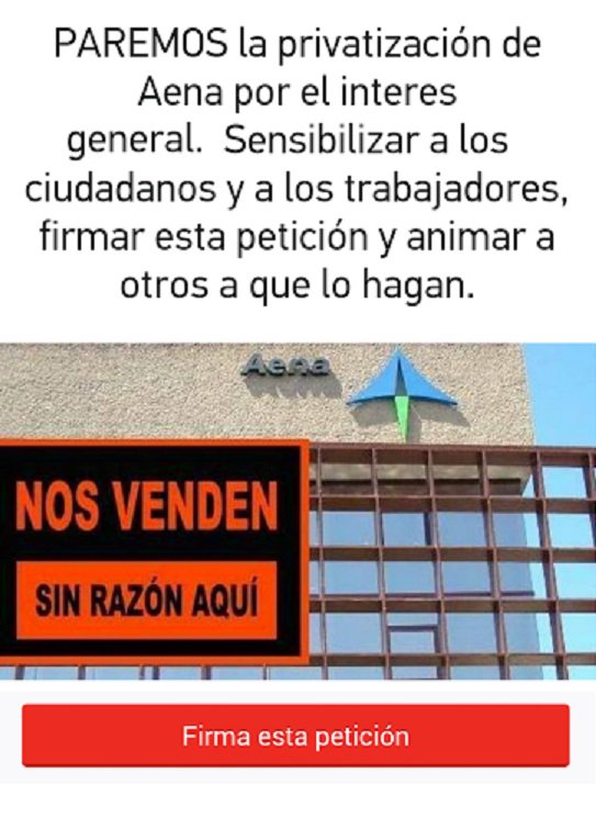 Aena De La Precariedad ✈️➰ tweet media