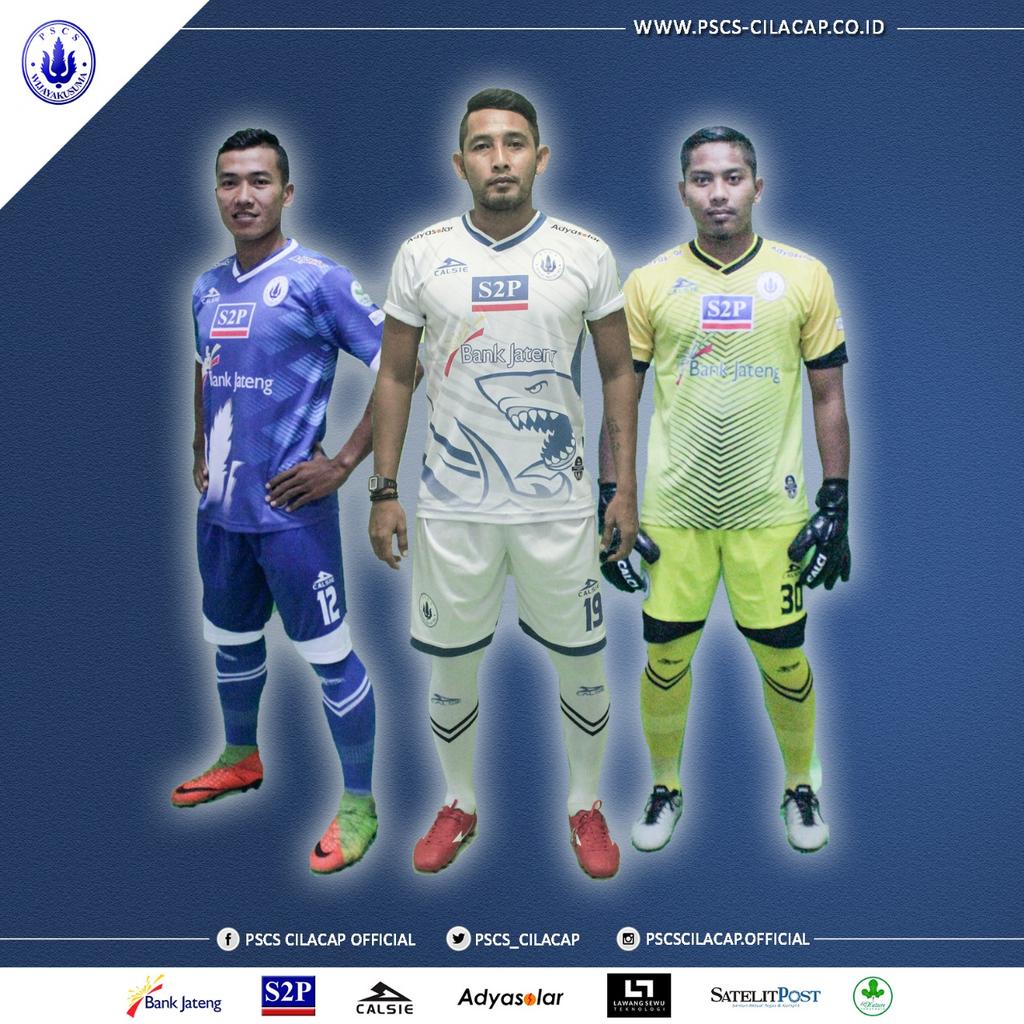 Jersey terbaru PSCS Cilacap untuk musim 2018

#pscscilacap
