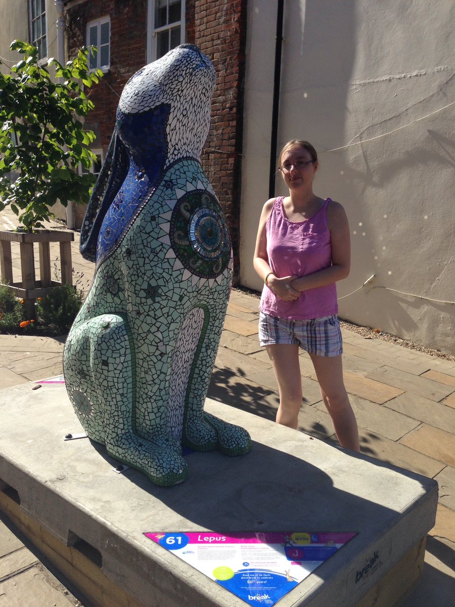 WobblySquab's tweet image. #61: @GoGoLepus is my mum's favourite so far 😃 I love it! @GoGoHares2018 #GGH18