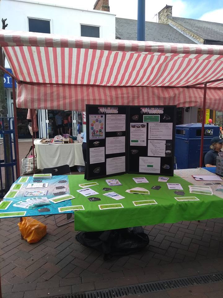 Our stall at #ArmedForcesDay in #Redcar sharing about work we do with #Veterans and many others. As a CIC all profits go back into the #community to make a positive difference. In the words of Gandhi ‘Be the change you want to see in the world’ <a href="/rcvda/">RCVDA</a> <a href="/RedcarCleveland/">Redcar & Cleveland</a> <a href="/RBLWpark/">Royal British Legion</a>