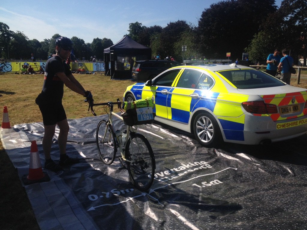 ajohnson1895's tweet photo. @robinHEG @LCLBikeRide At Chester end &amp; @cheshirepolice showing me great work.... https://t.co/E8gK0gf9lL https://t.co/sF1Ha9hv2u