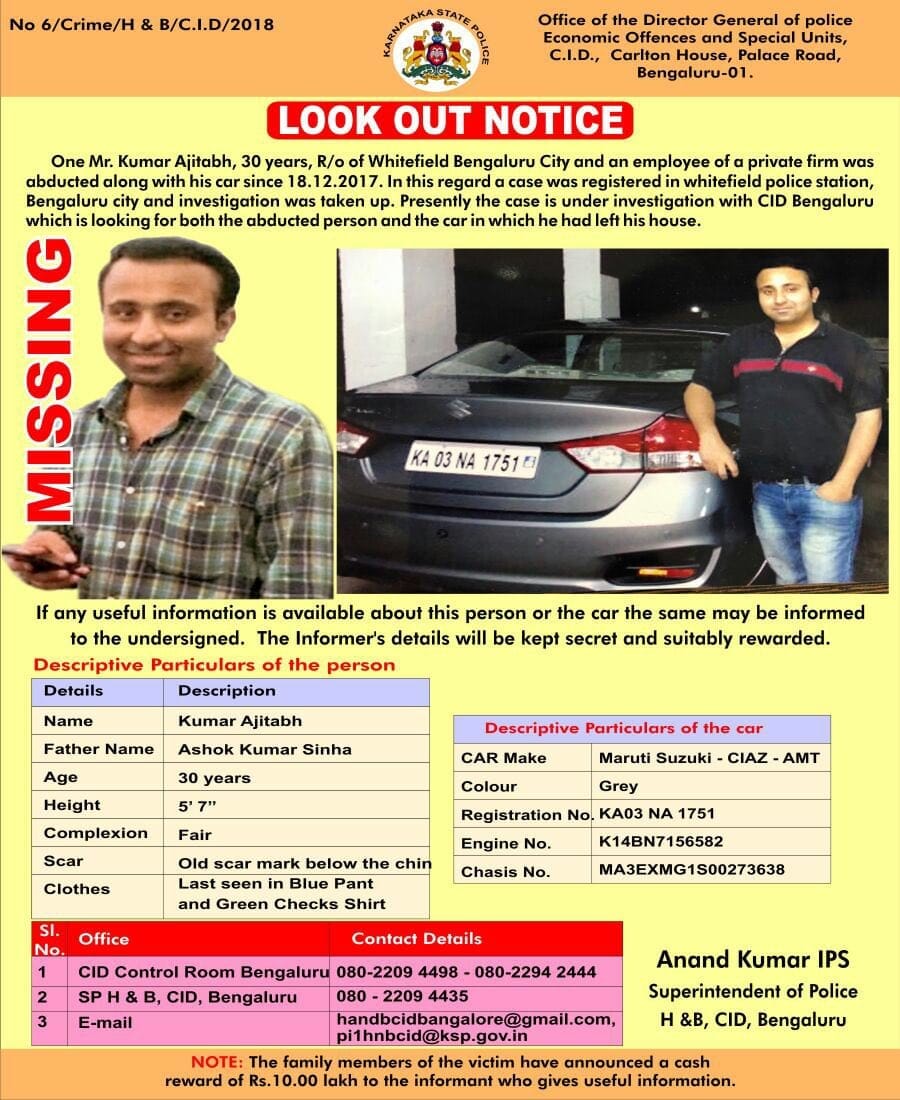 ratn4017's tweet image. Retweeted 🇮🇳 Riya हिन्दुस्तानी 🇮🇳 (@24carratgold001):

OMG it&apos;s very bad.. He is MISSING from last 6 months and the family desperately needs our help as police and even CBI is not able to locate Ajitabh, Time to fight for #JusticeforAjitabh. @abpnewstv
