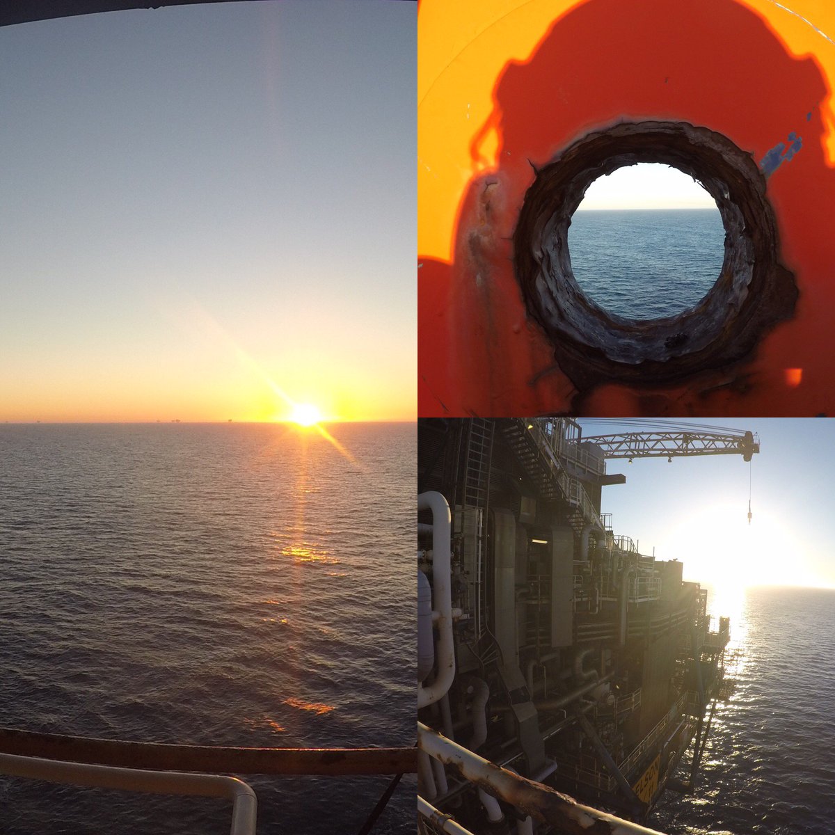 jcaccess2's tweet image. Yet another nice night at work hope your all enjoying the sun 👍 #jcaccesssolutions #ropeaccess #inspection #offshore