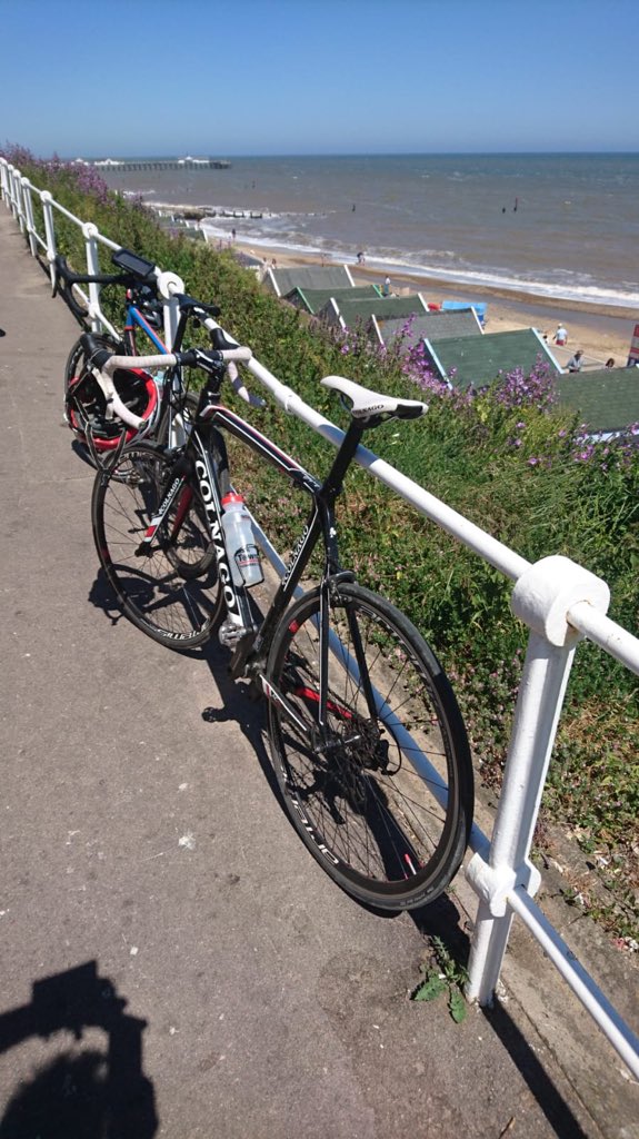 80 mile cycle to Southwold as a  practice for the <a href="/NNUH/">Norfolk and Norwich University Hospitals</a> 100 on 15th July. Thanks to Charlie Wright for being a sport!