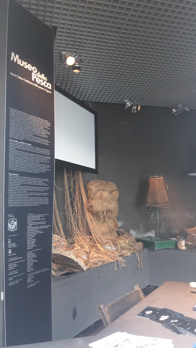 Oggi il museo della #pesca di Punta Chiappa è aperto!Veniteci a trovare! #sustainablefishing #tonnarella #camogli