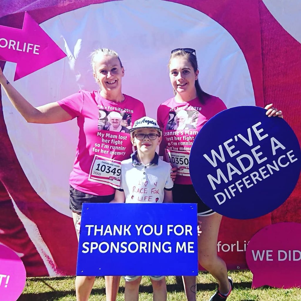 Cas2103's tweet photo. #raceforlife https://t.co/g63mE5SFDD