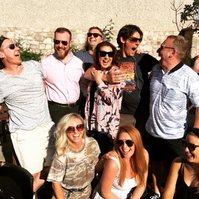 TheJaneMcDonald's tweet image. Having a fantastic long weekend on tour with my band! @theJMDband