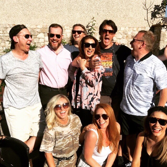 TheJaneMcDonald's tweet image. Having a fantastic long weekend on tour with my band! @theJMDband