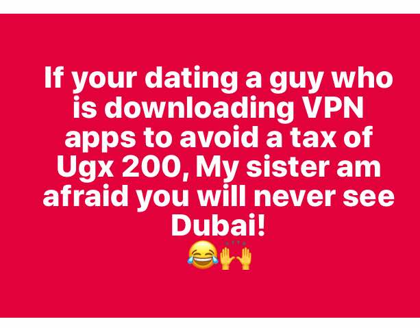 WanderaSilver80's tweet photo. #SocialMediaTax https://t.co/LIzVjzWgiw