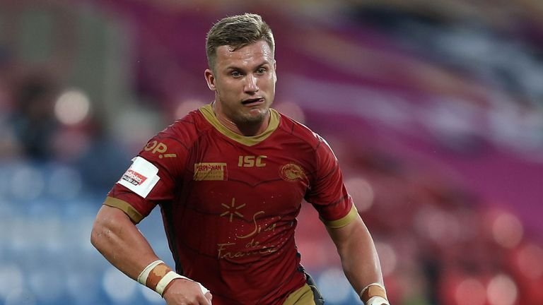 SkySportsRL's tweet image. HIGHLIGHTS: Josh Drinkwater produced a man-of-the-match performance as Catalans beat Castleford 44-16 on Saturday: skysports.tv/ag774U