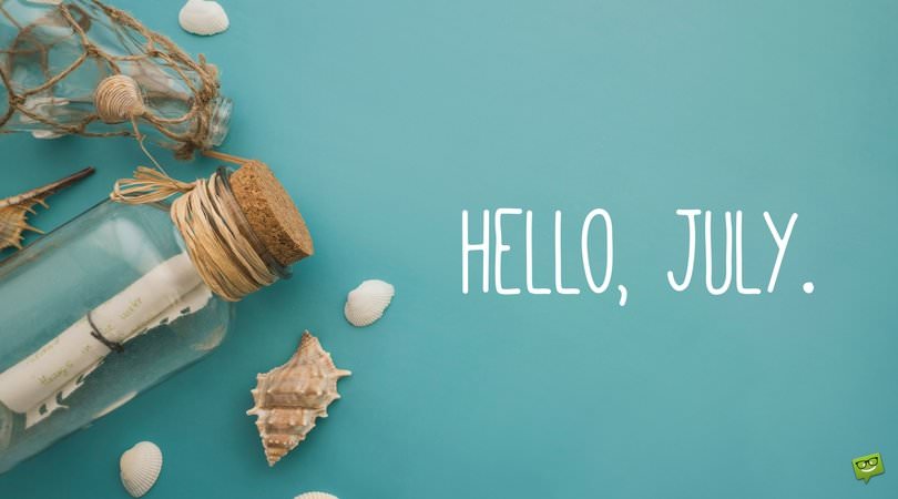 Mid Summer and we are enjoying this heatwave. Happy July! #heatwave #July