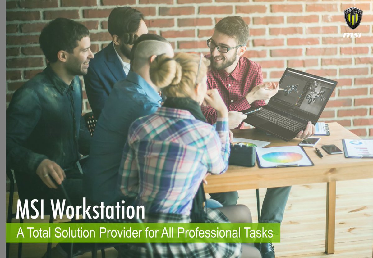 msi_polska's tweet photo. Od podstawowego projektowania, po kompleksowe symulacje. Linia MSI Workstation oferuje cztery modele idealne do profesjonalnych zadań. 

#MSI #Workstation #WE63 #WE73 #WS63 #WT75 #W25 #Quadro #Madeforprofessionals https://t.co/cUySOiiaHb
