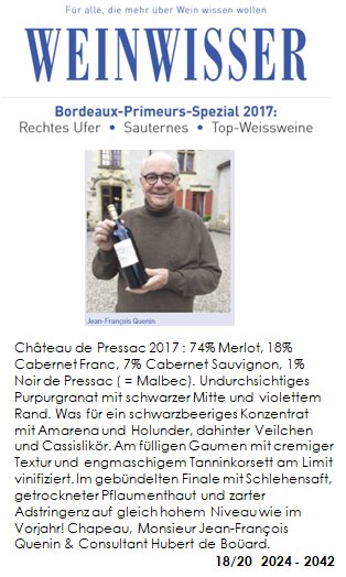 Jean-François Quenin (@chateaupressac) on Twitter photo 