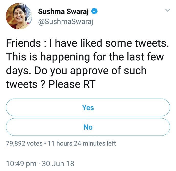 arunvipra's tweet image. Well @SushmaSwaraj ...we stood by you during #LalitGate or when u wanted to shave ur head if Sonia became PM?..an advice ...Self-Trust is the first secret of success....learn this from @narendramodi