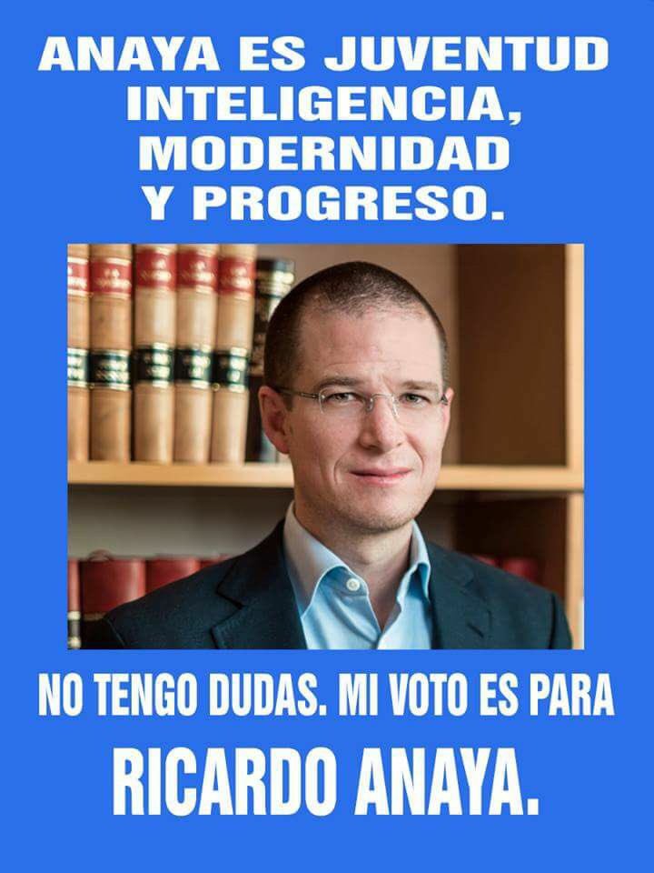 @cancardmx #MiVoto #VotoDesdeElExtranjero #VOTÉPorAnayaYAMuchaHonra #AnayaEsElCambio #AnayaPresidentedeMexico2018 #QuieroUnMéxicoViendoAlFuturo #NoQuieroUnMéxicoSetenteroPresidencialista #MéxicoNOTeEquivoques