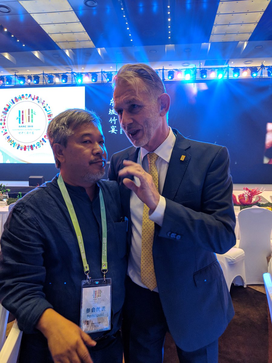 kamesh_wbo's tweet image. INBAR's commitment to support World Bamboo Day celebrations held on18 September at the speech by DG, Dr. Hans at the Global Bamboo &amp;amp; Rattan Congress2018 Beijing will go a long way to make this event a movement to promote n awareness bamboo globally  @hansfriederich @worldbamboo