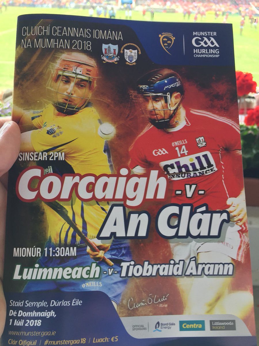 StTRAVERT's tweet photo. #Corcaigh Contre #AnClar  match de #Hurling #Irlande Victoire de Corgaigh 30 à 28 #FantasticMatch avec @creedcnw https://t.co/RtDYZ6kmme