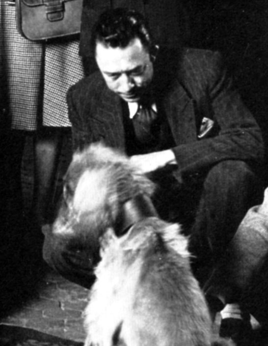Bonus! Camus and dog