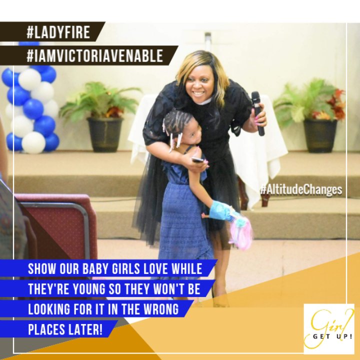 FirstLadyFIRE's tweet image. #GirlGetUp... she's loved by a village! #TeachThemEarly #EmbraceThem #EncourageThem #BringBackOurGirls #RedemptionLove