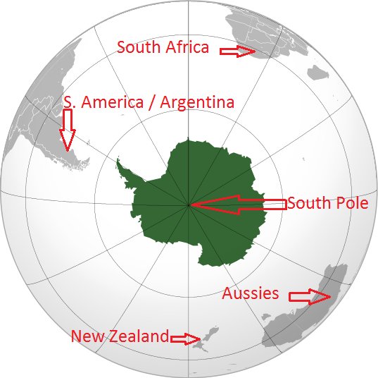 10. If you want to stage an operation to Antarctica, the logistics distances favour Argentina (for Nazis / fascists), Chile, or New Zealand (for 5 EYES). Isn’t Pope Francis from Argentina?  #NoCoincidences ?