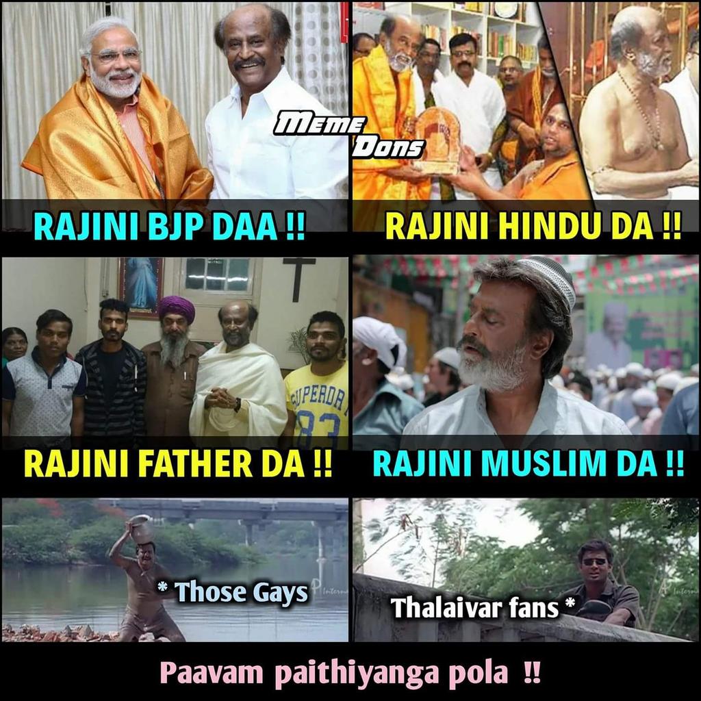 RajiniFanArjun's tweet photo. 😂😂😂
#அன்றே_சொன்ன_ரஜினி https://t.co/qwaEFNp7lq