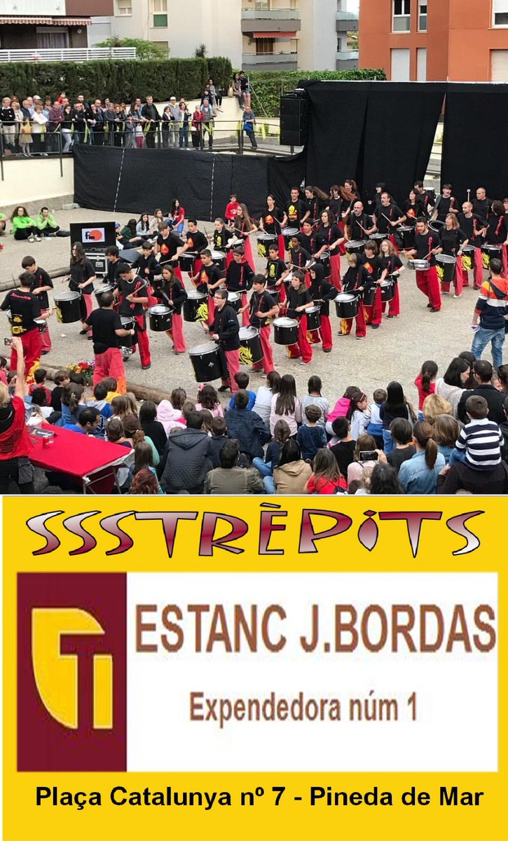 Mireu quina colla!També veterans a la nostra trobada,bons amics i molt contents que no fallin mai!Venen de Vilassar de Mar,son <a href="/Ssstrepits/">Ssstrèpits</a> Apadrinats per #EstancJBorda #14Juliol #PinedaRessona18 #PercuGran #PercuMolona <a href="/xavieramor/">Xavier Amor</a> <a href="/santiagomacip/">Santiago Macip</a> <a href="/Biosca13e/">Sílvia Biosca Estopà</a> <a href="/RadioPinedaFM/">Ràdio Pineda</a>