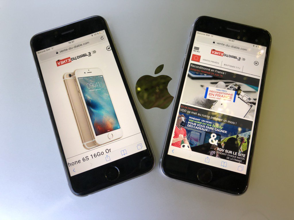 iPhonfr's tweet photo. Dernières heures : 2 iPhone reconditionnés à gagner avec Vente Du Diable et https://t.co/1Z7TSyoXux -> Suivez @Vente_Du_Diable et @iPhonFR et RT - Autres chances de gagner à découvrir ici : https://t.co/M2DKcuJrA3 https://t.co/B7TsgKqeli