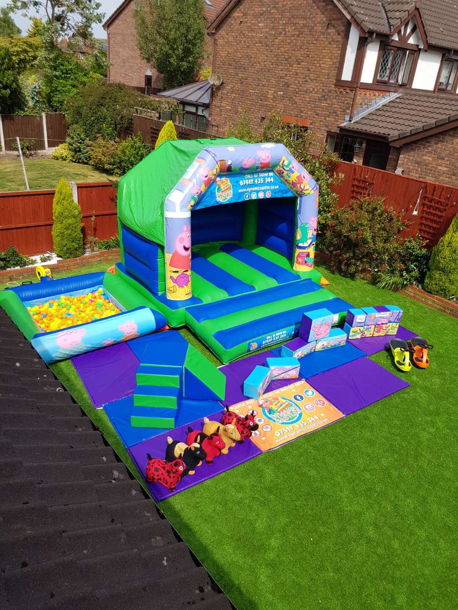 Our Peppa Pig XXL Package!! #softplay #bouncycastle #bouncycastlehire #booktoday #DontMissOut