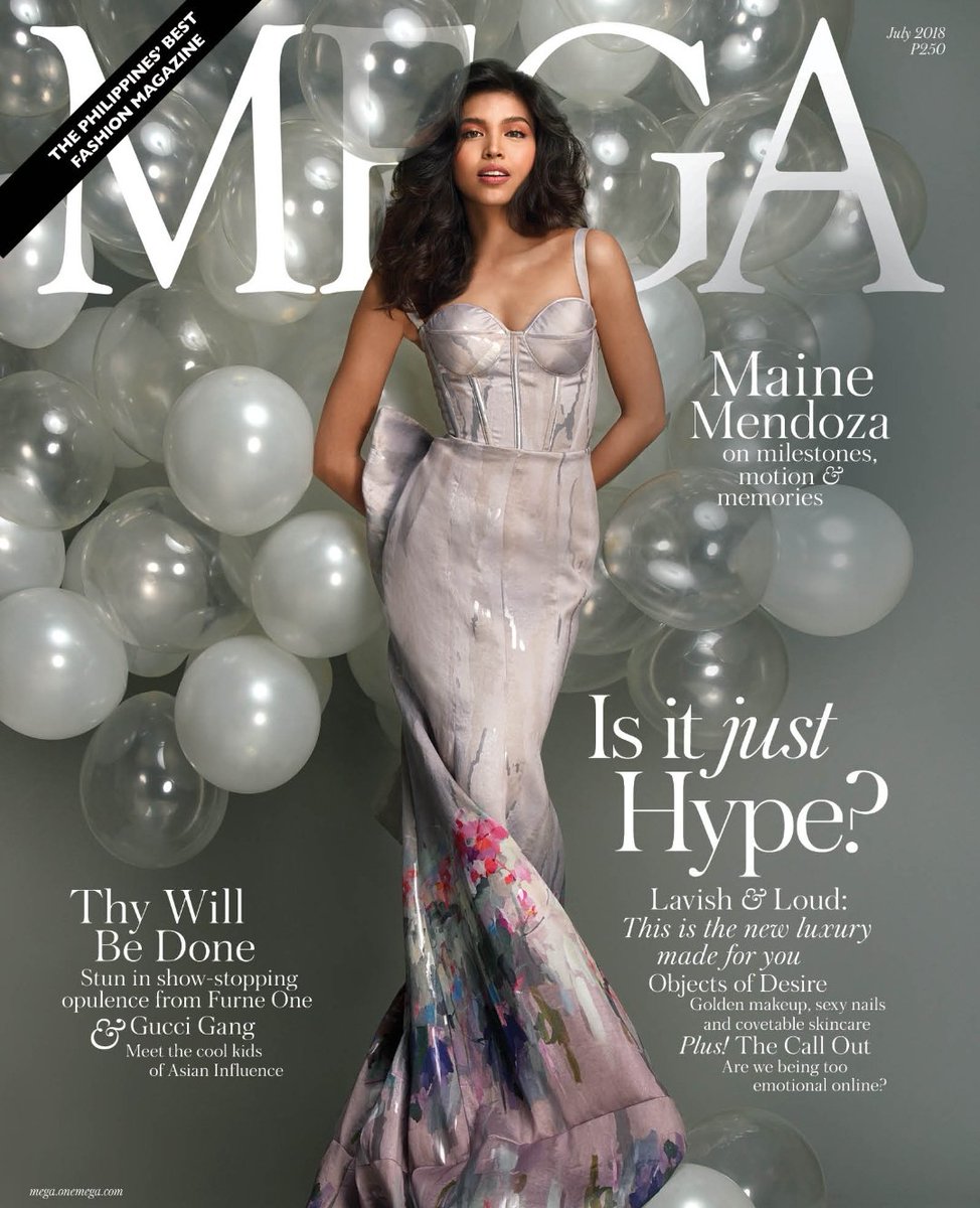 LOOK: #MaineMendozaMEGACelebration 

Maine Mendoza lands on the cover of Mega Magazine's July issue, available at newsstands and on digital version.