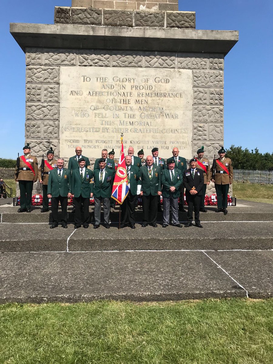 davyh_crfc's tweet photo. This mornings Remembrance at Knockagh Monument just outside Carrickfergus #36thDivision #LestWeForget https://t.co/wsgxZjACqc