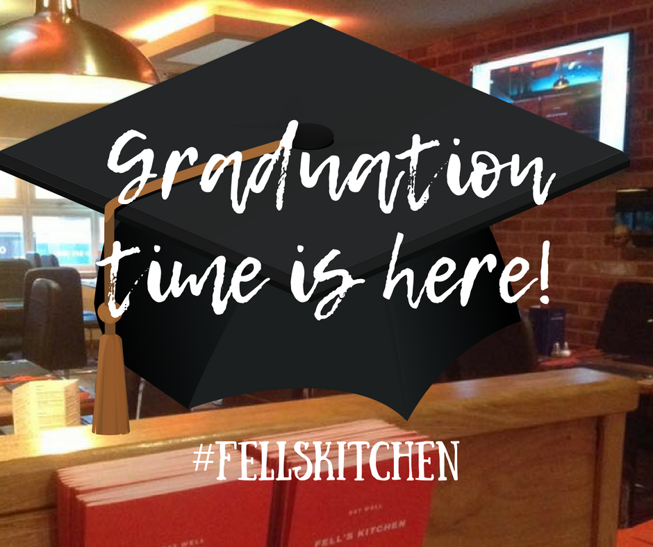 FellsKitchen's tweet image. School's almost out so what can be better than celebrating  the end of term with friends?

From an intimate table for the family to taking over the entire #restaurant with the full class we've got you covered, just call us on 0191 491 4660 to organise 📚📏✏️ #graduation