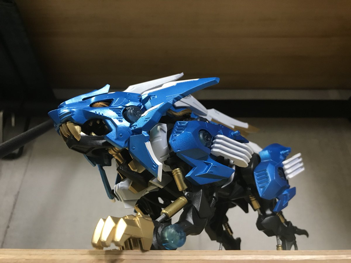 O Xrhsths 星 馬 Sns関連の仕事用メモ Sto Twitter ワイルドライガー ブレード風の色にしたら なんかシーサーみたいになった ゾイドワイルド