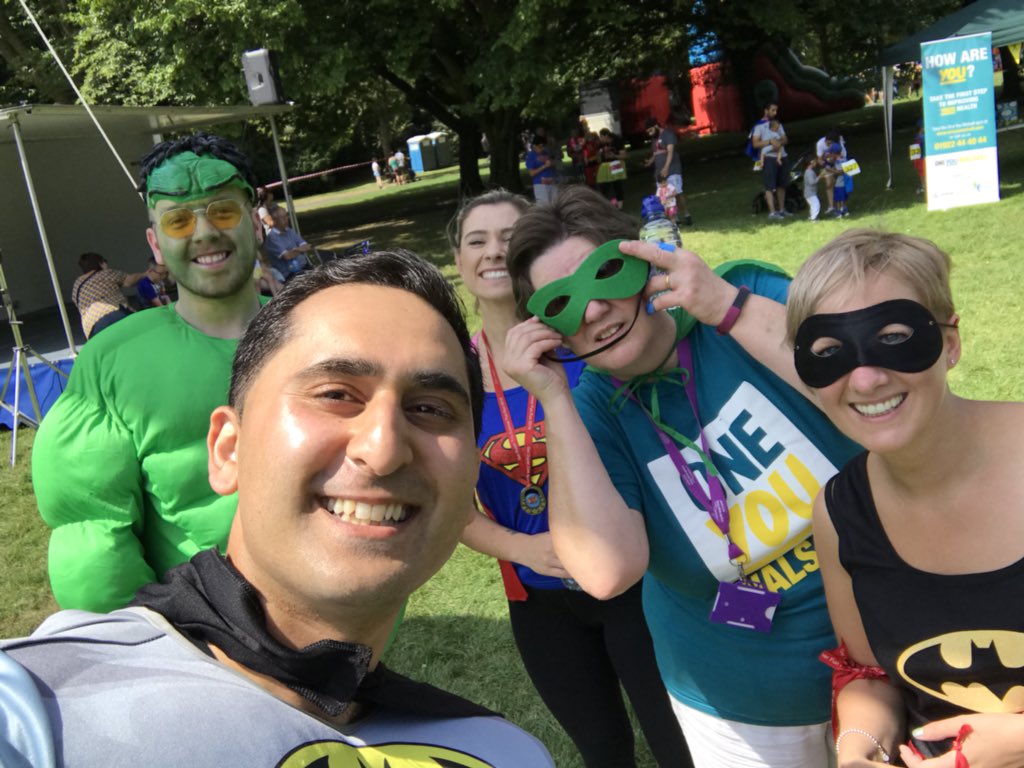 RupiLal's tweet photo. What a Super time! Well done everyone who participated in the first ever #Walsall #SuperHeroFunRun @SandwellMTA @oneyouwalsall @walsallleisure @PrimeTimeRupi https://t.co/xadjBYv80B