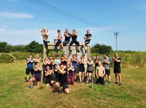 FXT Obstacle Addict was kicking off this morning in the heat!  #spartanrace #toughmudder #rocketrace #outdoorfitnessmagazine