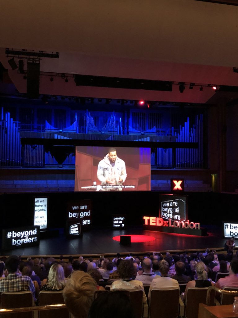 Ready to go.. #tedxlondon #beyondborders #passionledushere