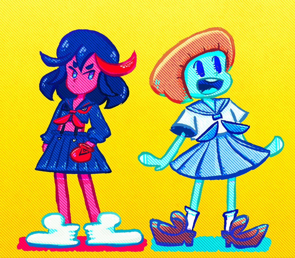 Su_dar_eu's tweet photo. !류코마코!
#kill_la_kill https://t.co/VTWvIlAyM3
